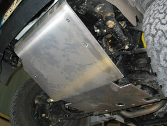 Protección de bajos delantera N4 Off Road duraluminio 8mm - Imagen 2