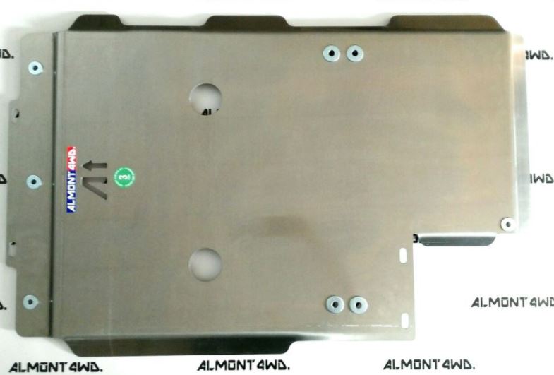 PROTECTOR CENTRAL DE CAJA DE CAMBIO Y TRANSFER MITSUBISHI MONTERO V60B 8mm (2003-2006)