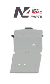 Protección de bajos delantera N4 duraluminio 8mm