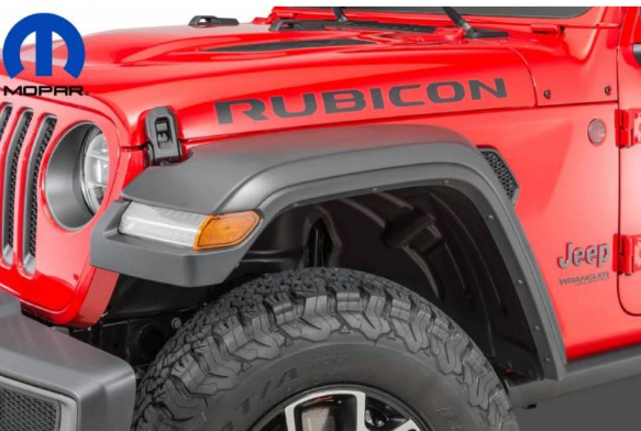 Aletines Mopar con luces LED