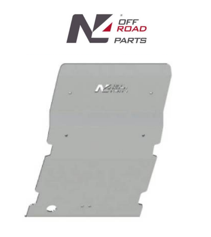 Protección de bajos delantera N4 duraluminio 8mm