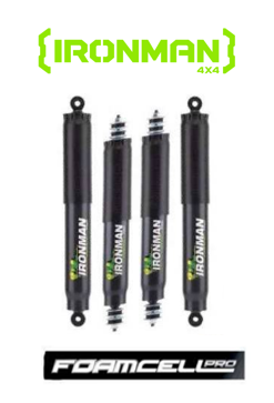 Kit amortiguadores Ironman 4x4 Foam-Cell Pro